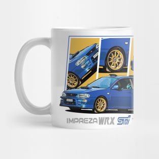 Impreza WRX STI Type R Two Doors, Coupe, JDM Car Mug